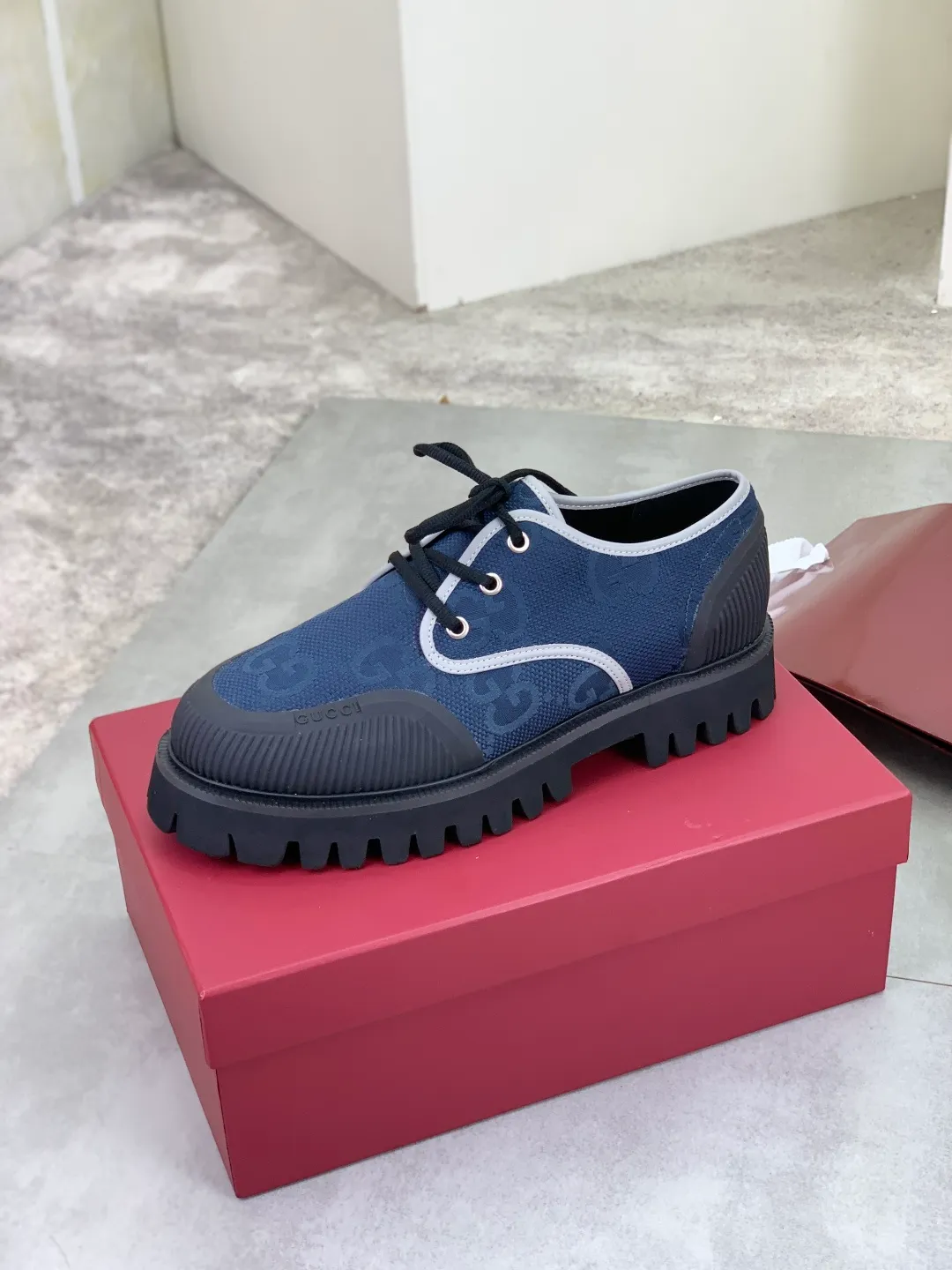Men's Men's Shoes 💰P420 💰【New Style】 Gucci lazy slip-on couple 🧑‍🤝‍🧑 style high-top leather shoes hot selection (Gucci GUCCI) official website latest Gucci lazy 🎁 leather shoes, hot style 💥 style is simple and elegant, exclusive for trendy men. Unique official website latest brand original double G pressure Floral elements 👑 Original Gucci decoration, fashionable and elegant, fabric original calfskin with double G denim ✅ Fully imported soft sheepskin lining, official website designated wear-resistant lightweight foam business outsole, classic model taken in kind 🎬 Size: 35-46 Various colors available